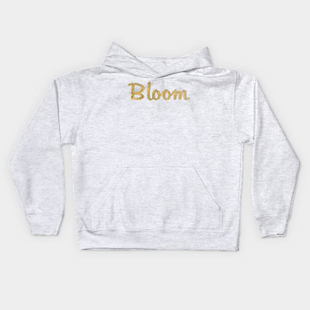 Bloom Kids Hoodie by afternoontees